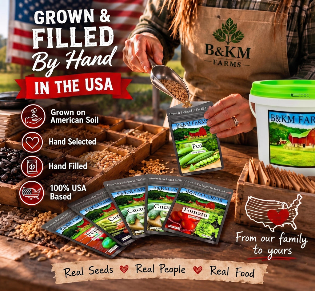 20 Vegetable Seed Packets- Survival Seed Vault, 10,000+ Seeds